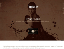 Tablet Screenshot of clothe-up.com